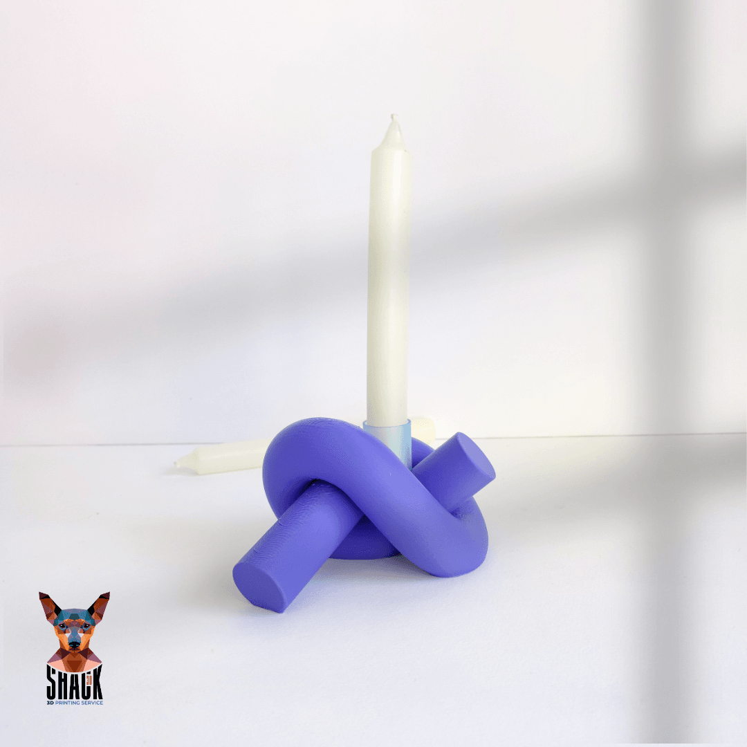 Knot- Candle Holder 3d model