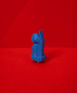 Beldum Low Poly Pokemon 3d model