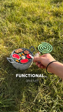 GRILL COIL | BARBECUE MOSQUITO COIL HOLDER 3d model