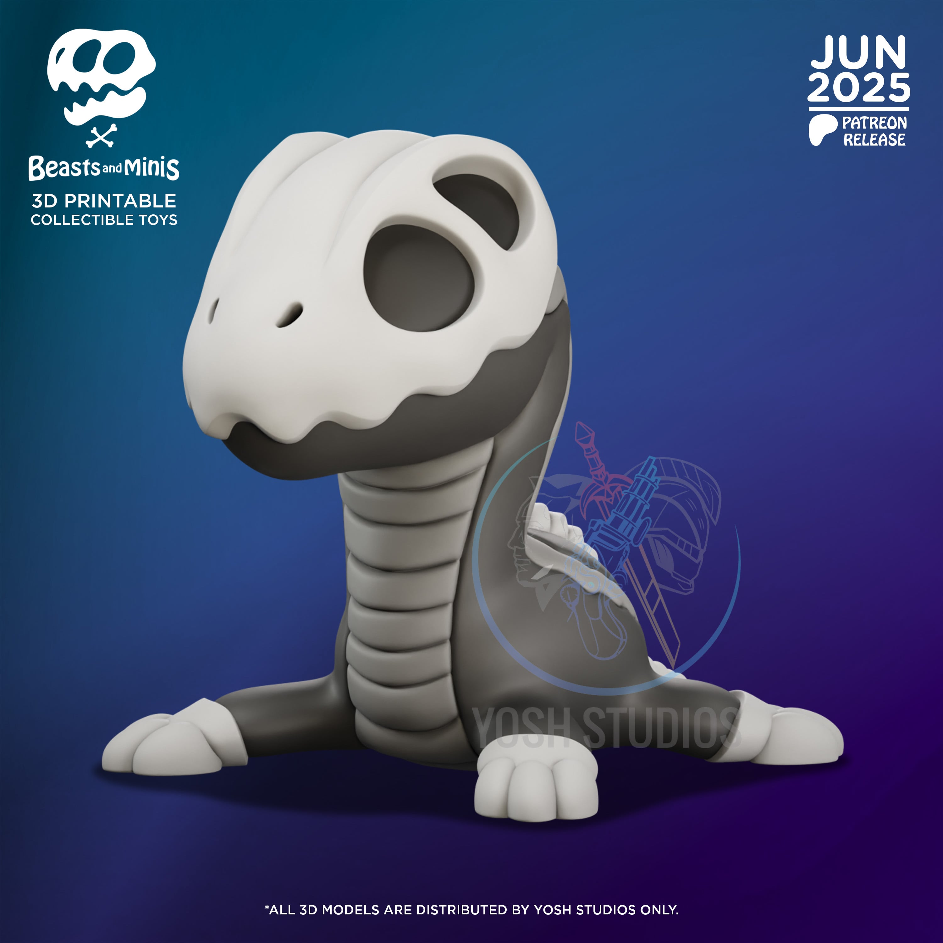 Styxosaur Mini 3D Printer STL File 3d model