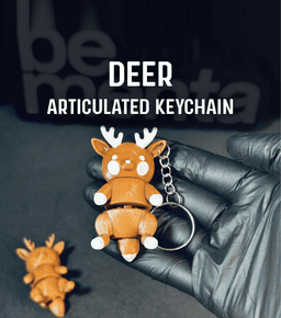 Articulated Deer 3d model