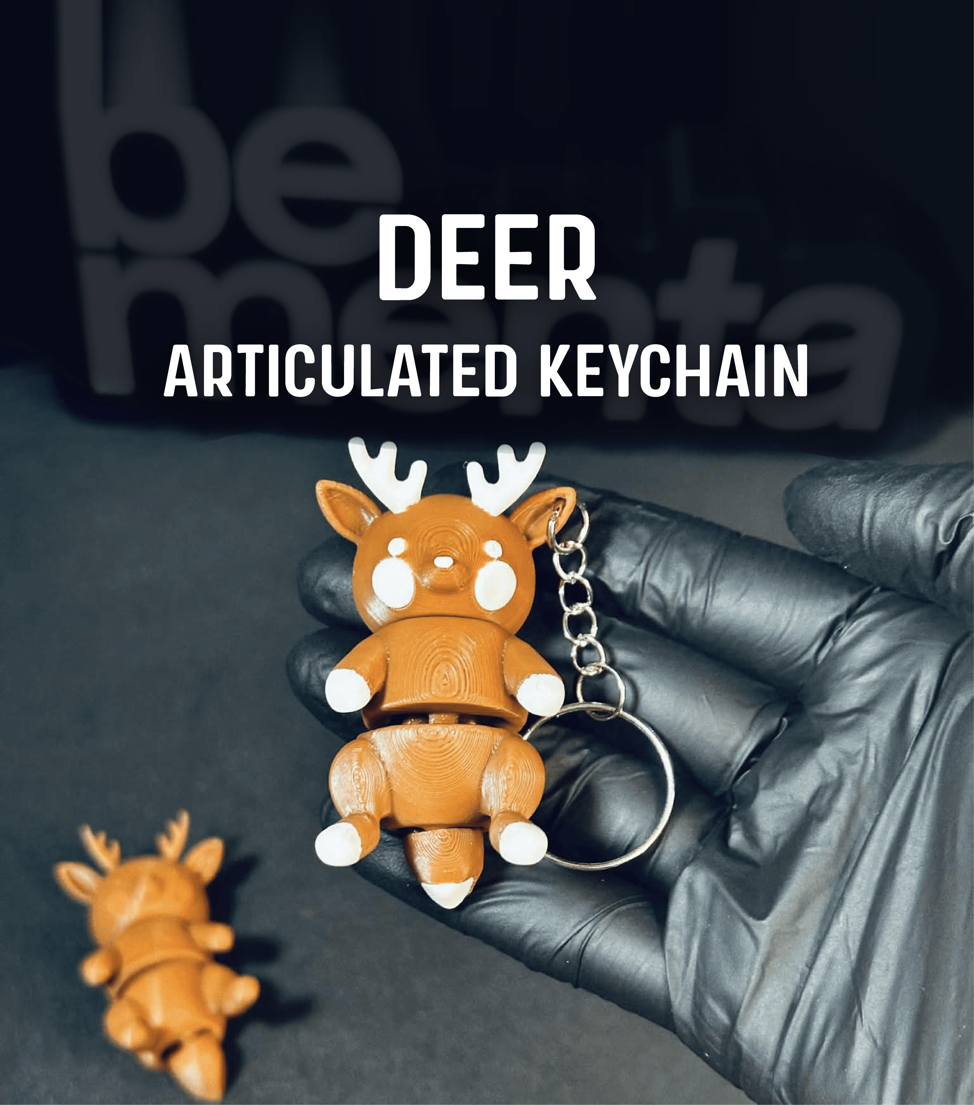 Articulated Deer 3d model