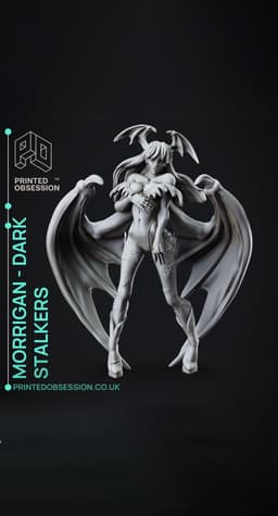 Morrigan - Darkstalkers - Anime Fanart 3d model