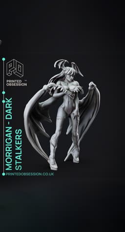 Morrigan - Darkstalkers - Anime Fanart 3d model