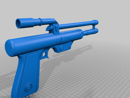 Boba Fett Blaster Pistol 3d model