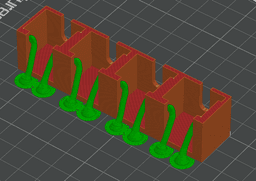 Remix of Multiboard A1 Bambu Nozzle Holder 3d model