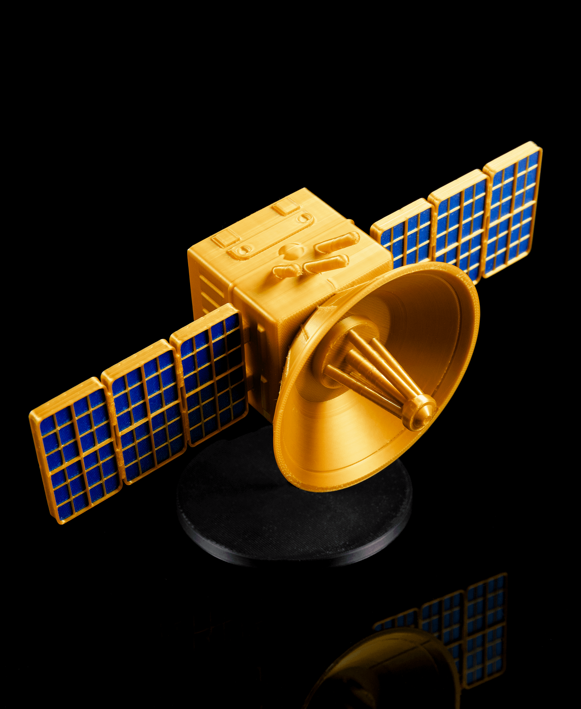 Square Satellite - Tiny Turbos 3d model