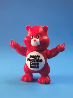 I Don't Care Bears 3d model