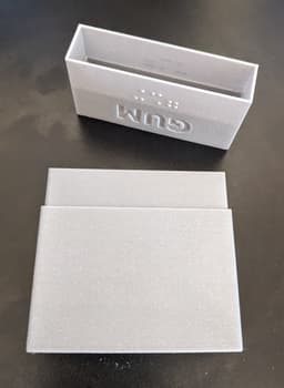Wrigleys gum case 3d model