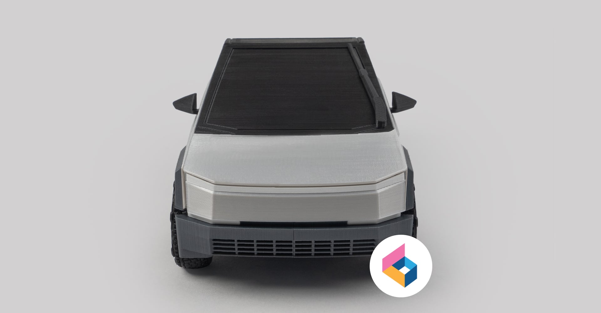 Foldable Cybertruck Production Version 3d model