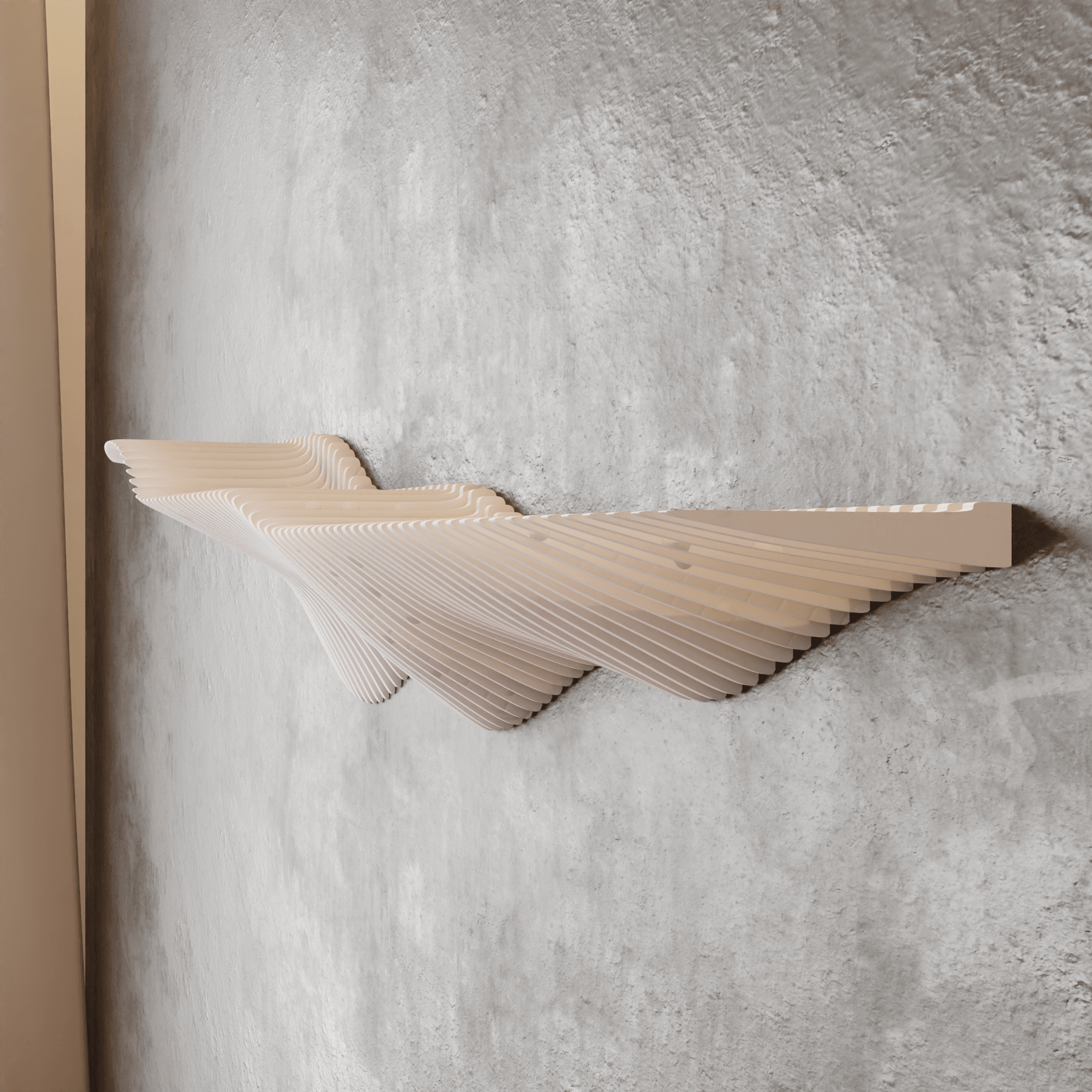 Parametric Shelf Design 3d model