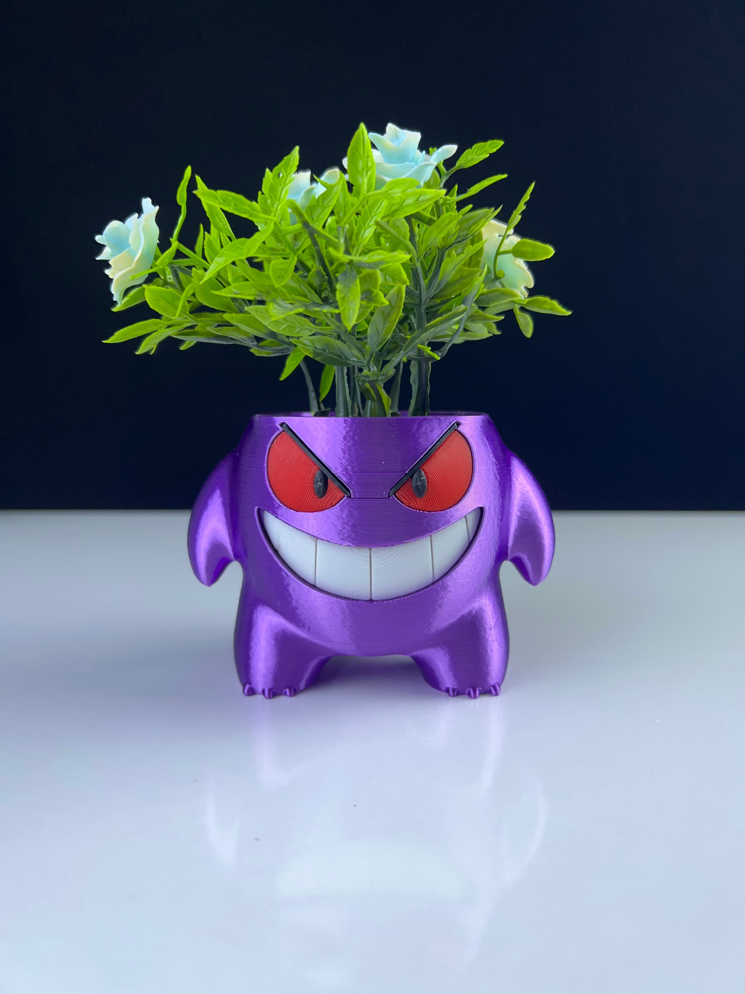 gengar planter complete (1).stl 3d model