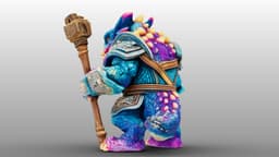Rainbow Dragon 3d model