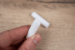 Ribbed Glue Gun Sticks 3d model