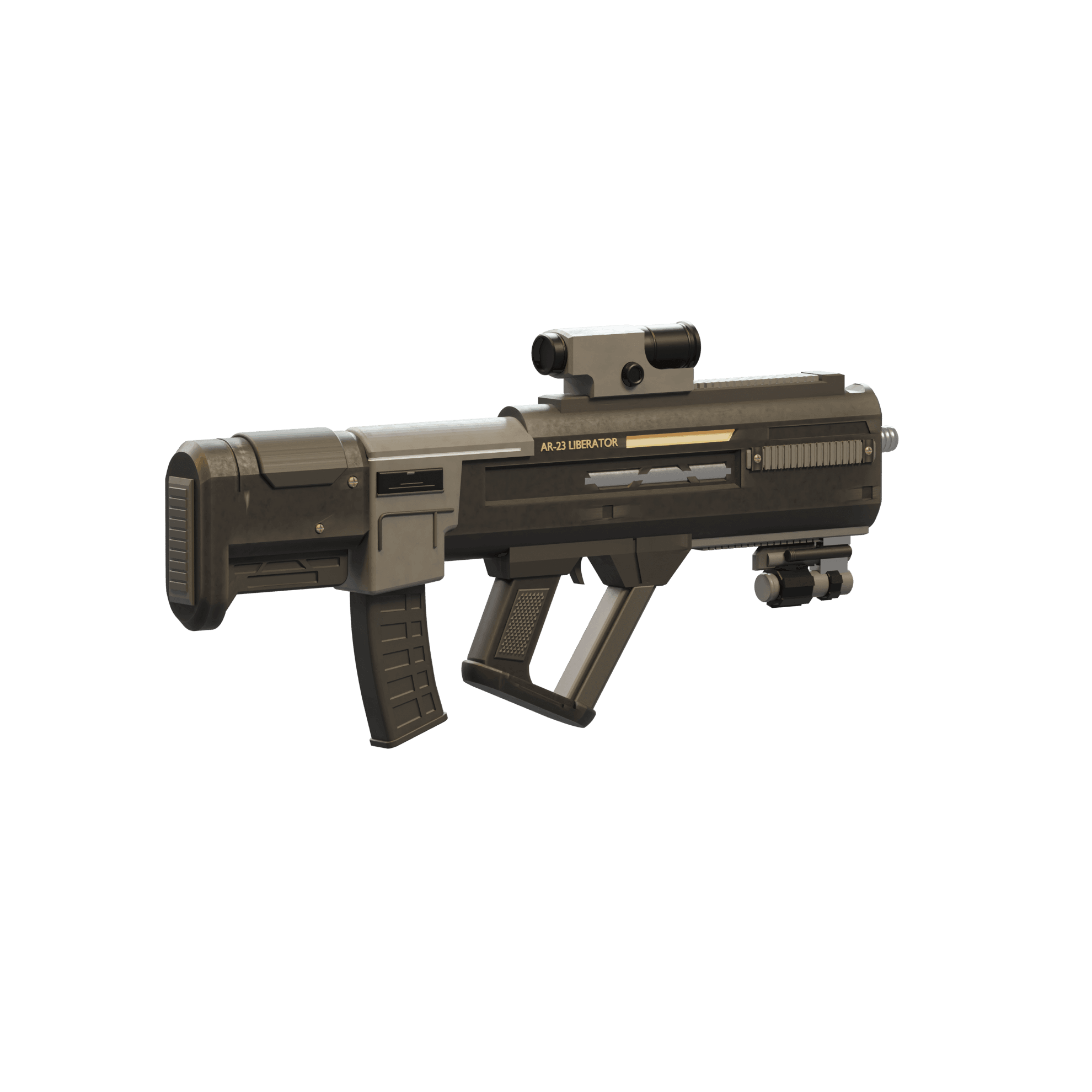 Helldivers 2 AR23 Liberator 3d model