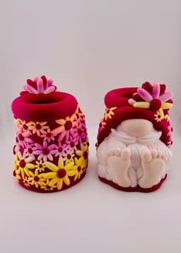 Gnome Flower Pot 3d model