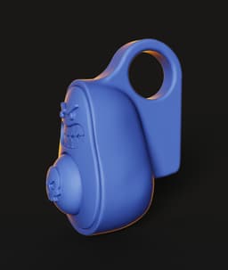 Evil Avocado Keychain STL | Keychain 3D Print | Funny 3d model