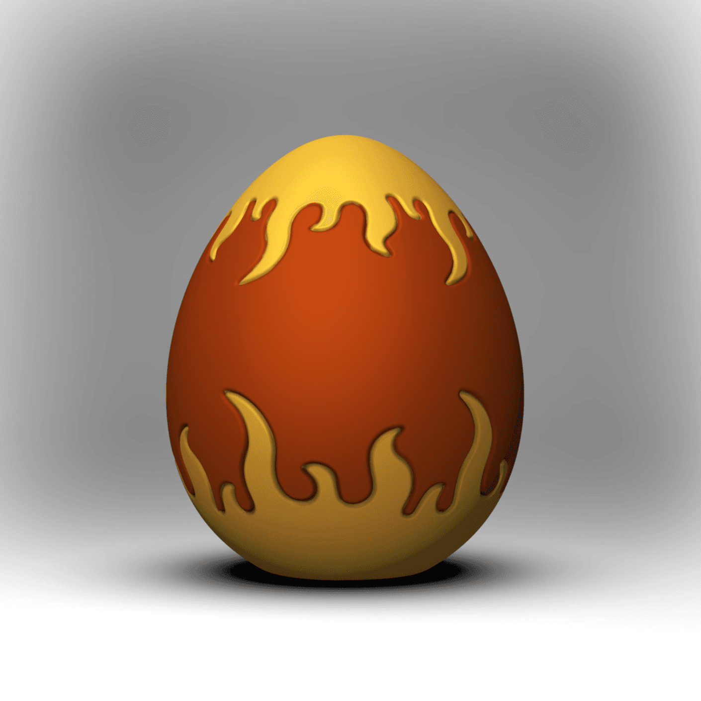 Scorching Egg Bank/Container -Palworld Fanart (+Bambu 3mf) 3d model
