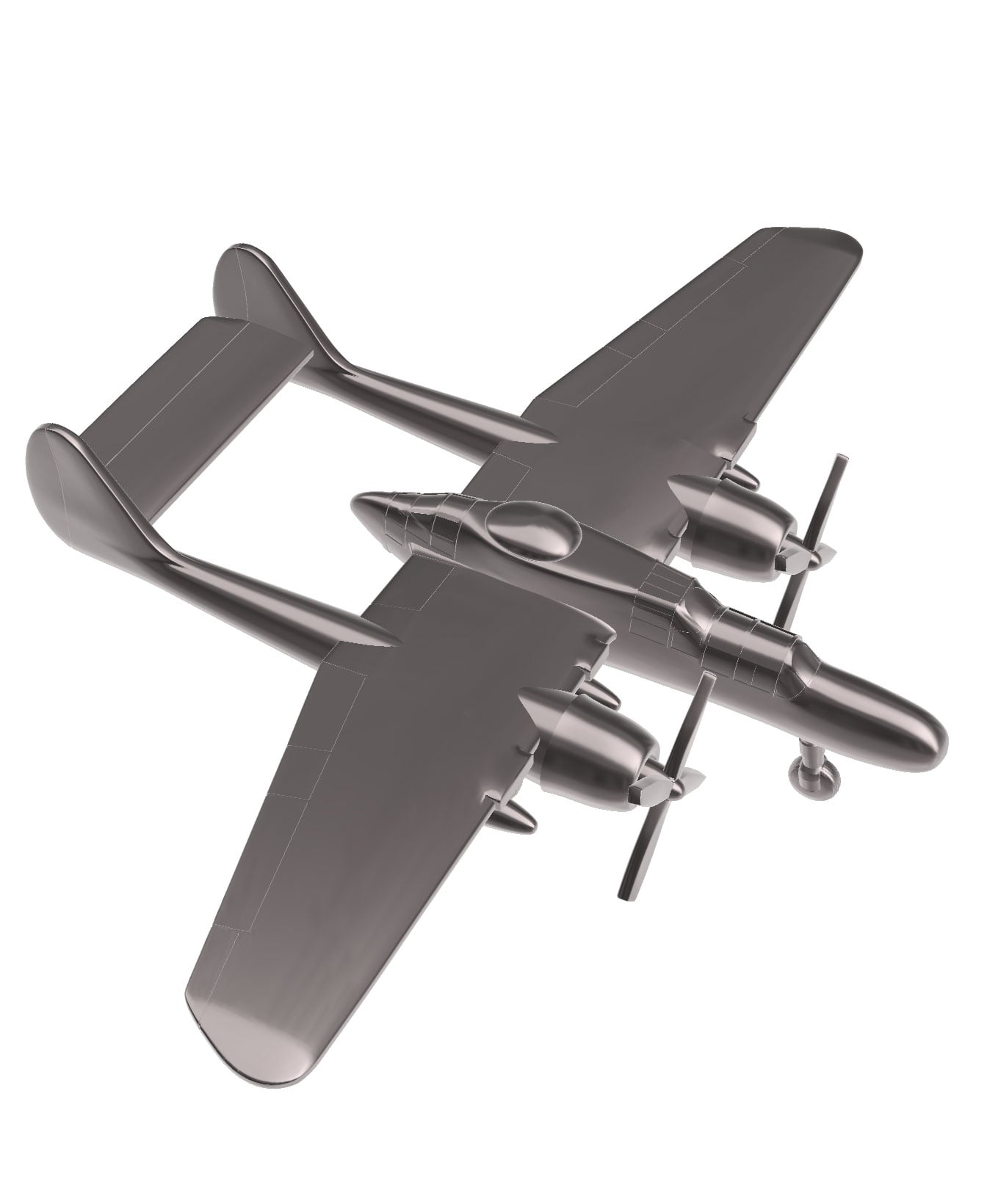 Northrop P-61 Black Widow 3d model