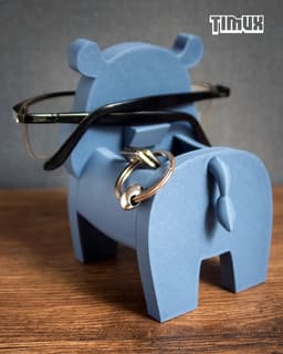 HIPPO GLASSES HOLDER 3d model