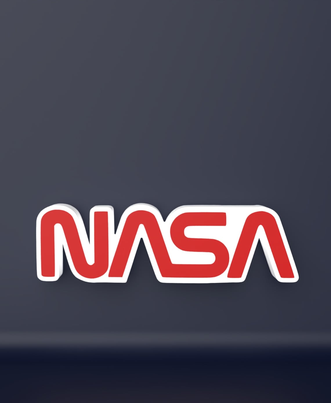 NASA - LED Strip compatible 3d model