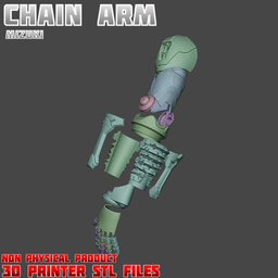 Mizuki Cosplay Prosthetic Arm from Overwatch 2 3d model
