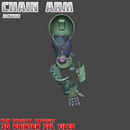 Mizuki Cosplay Prosthetic Arm from Overwatch 2 3d model