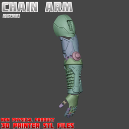 Mizuki Cosplay Prosthetic Arm from Overwatch 2 3d model