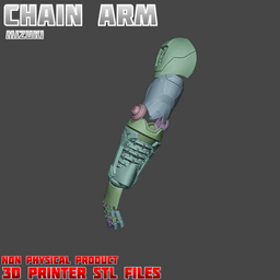 Mizuki Cosplay Prosthetic Arm from Overwatch 2 3d model