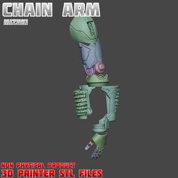 Mizuki Cosplay Prosthetic Arm from Overwatch 2 3d model