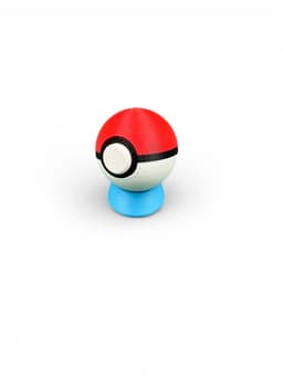 Pokeball Clicker Stands 3d model