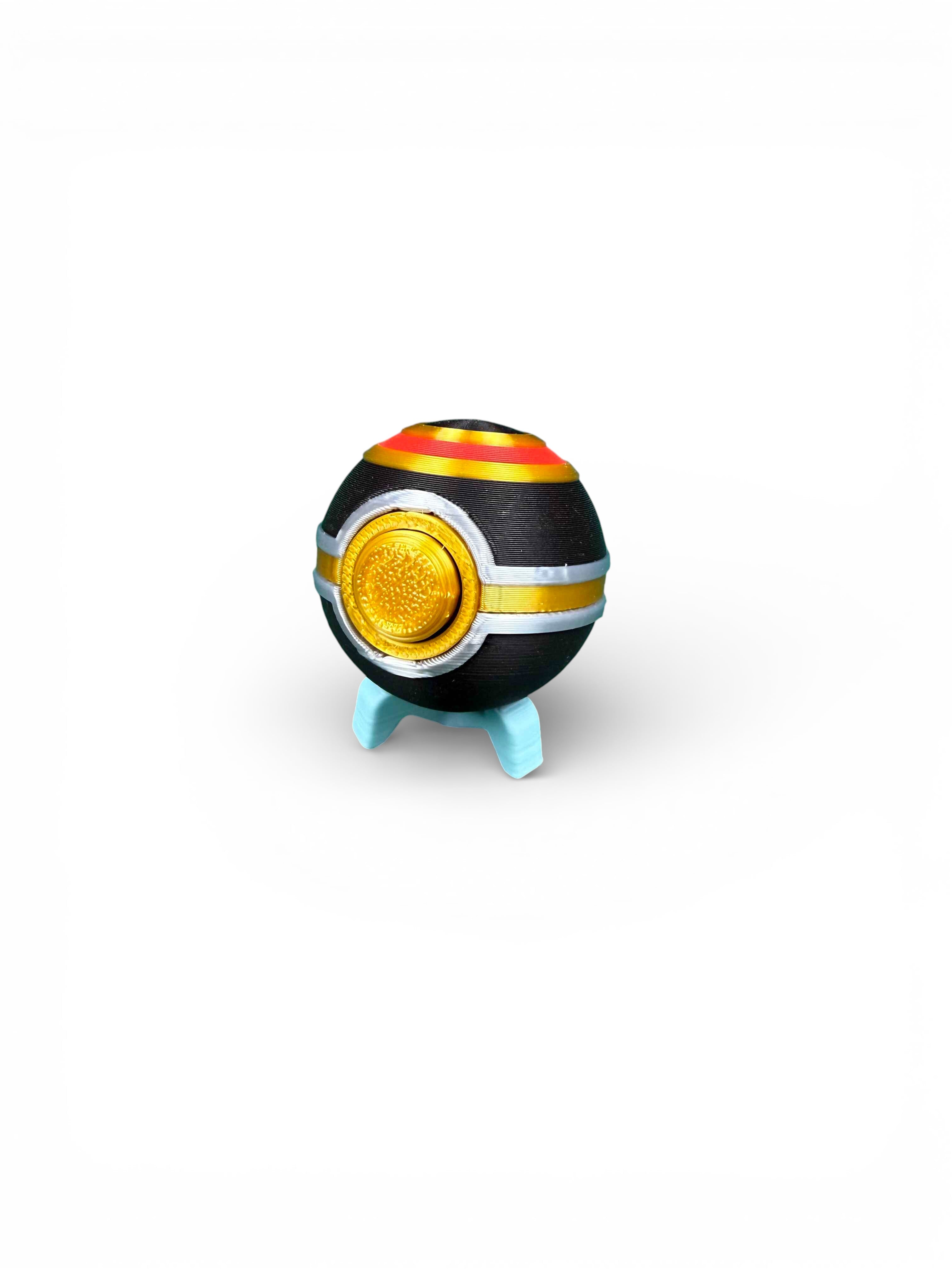 Pokeball Clicker Stands 3d model