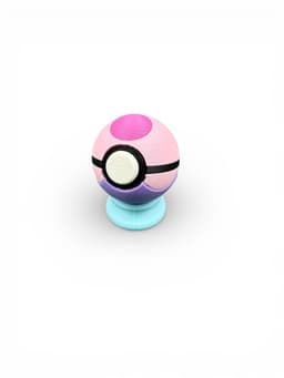 Pokeball Clicker Stands 3d model