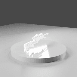 Call of duty black ops 1 L96a1 prop file 3d model