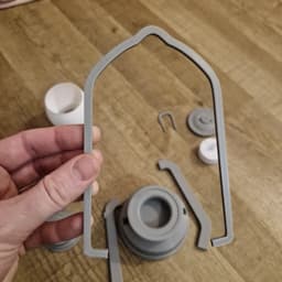 Gas Lantern Style Tealight Holder 3d model
