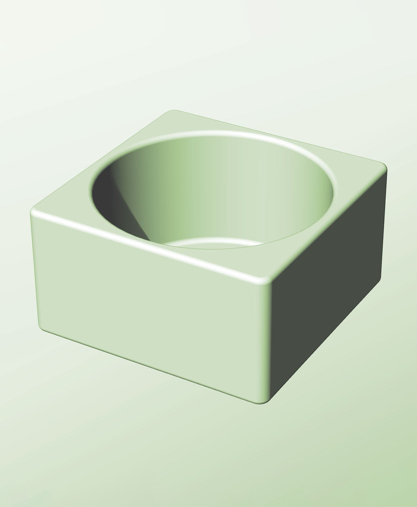 CS128-75 Stackable bin box module for creative home decor 3d print stl 3d model