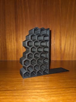 Hex Bookend 3d model