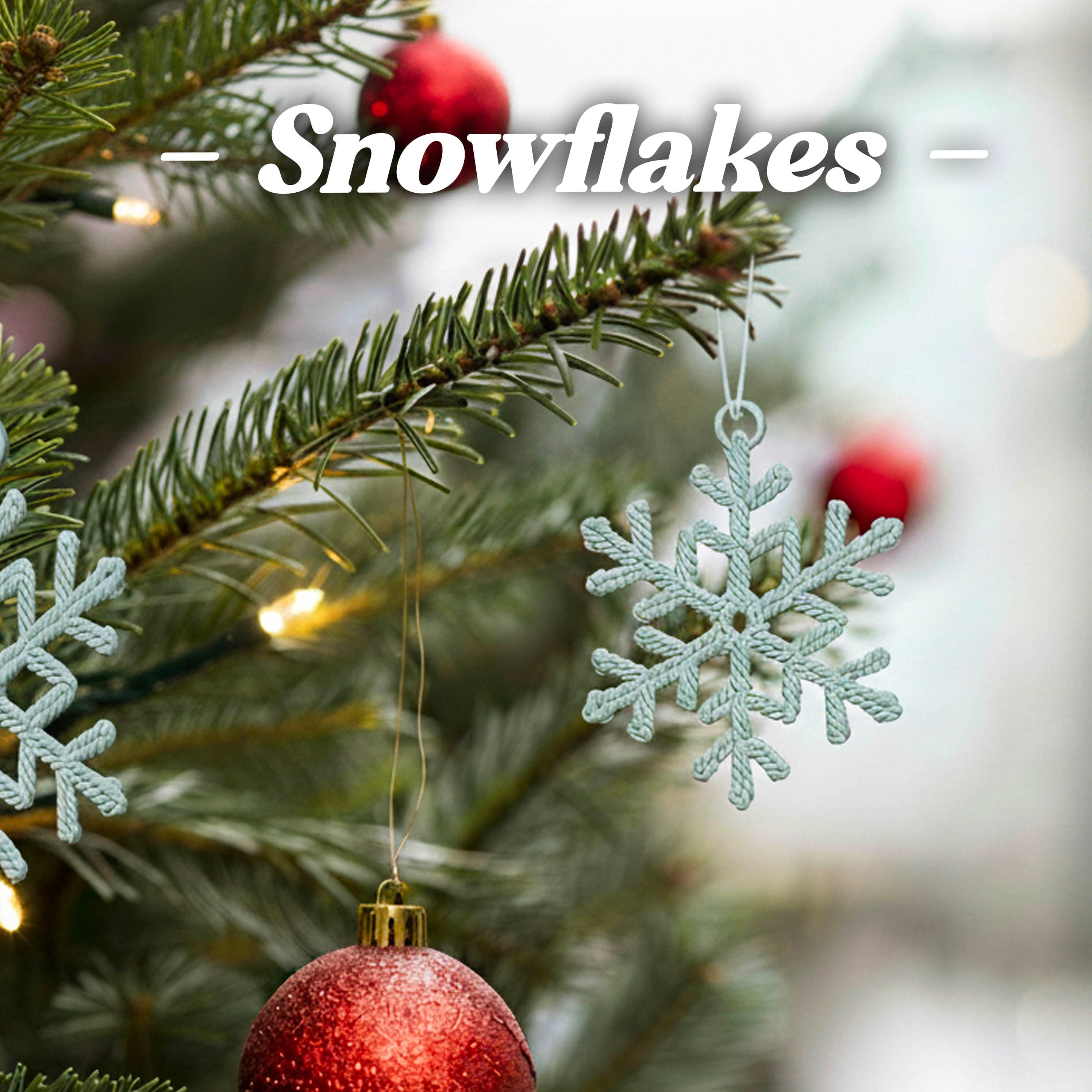 Crochet Snowflake 3d model