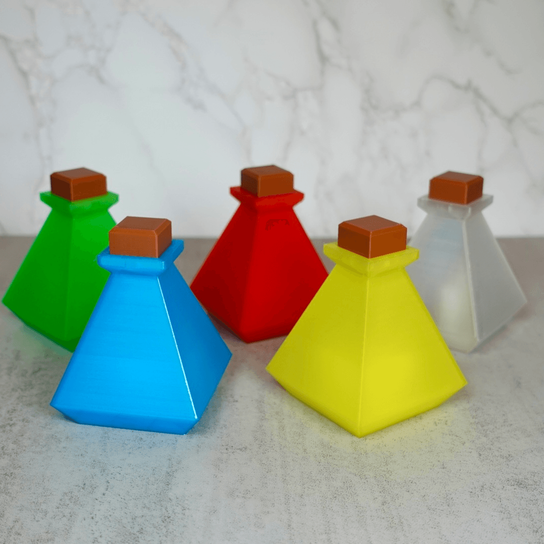 Potion Bottle LED Light 3d model