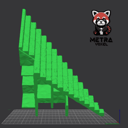 Pyramid for Fish Tank 3d model