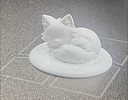 Dreamy_Arctic_Fox.stl 3d model