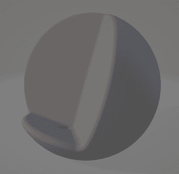 Spherical Pen Holder 3d model