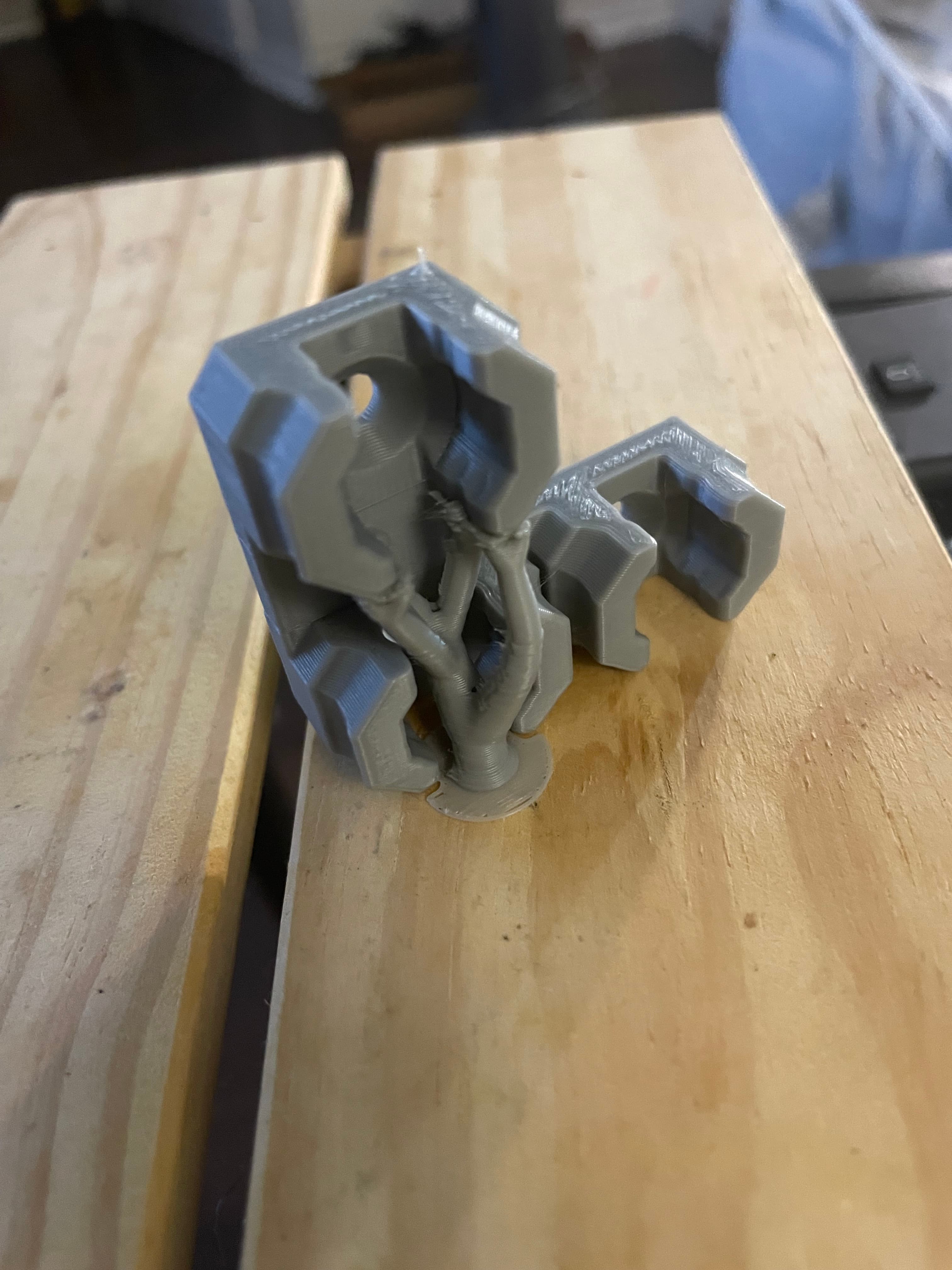 8 mm, Triple Mounting Offset Snap - Multiboard - DS Part A 3d model