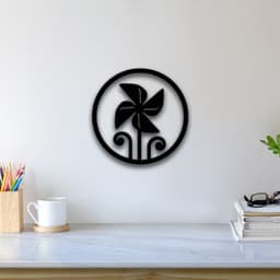 Four Element Air Wall Art 3d model