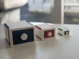 Nesting Drawers | 3 puzzles in 1! 3d model