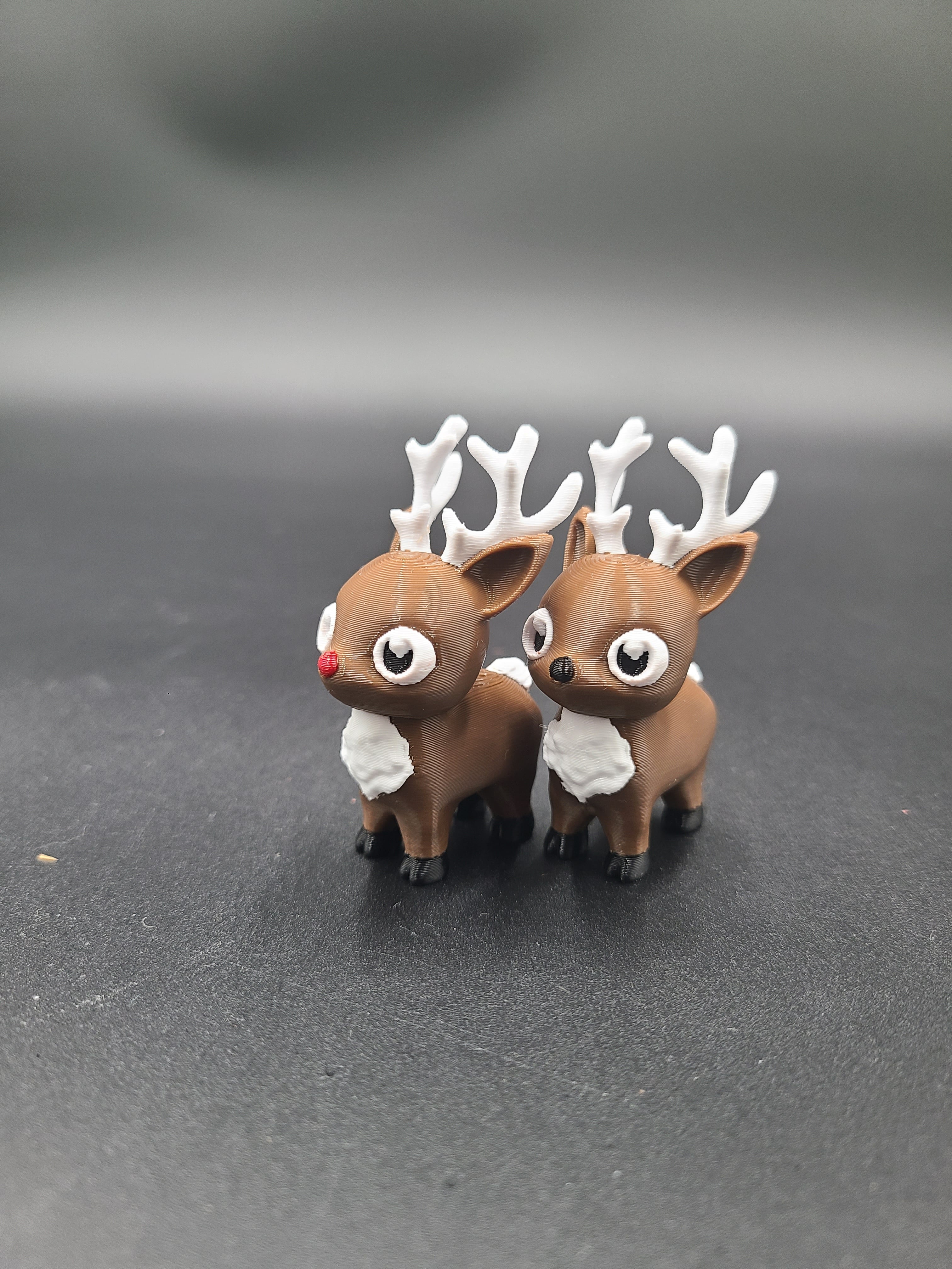 Happy Lil Reindeer - Multicolor 3MF for Bambu 3d model