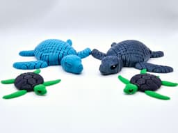 Hi-Flex Baby Turtle 3d model