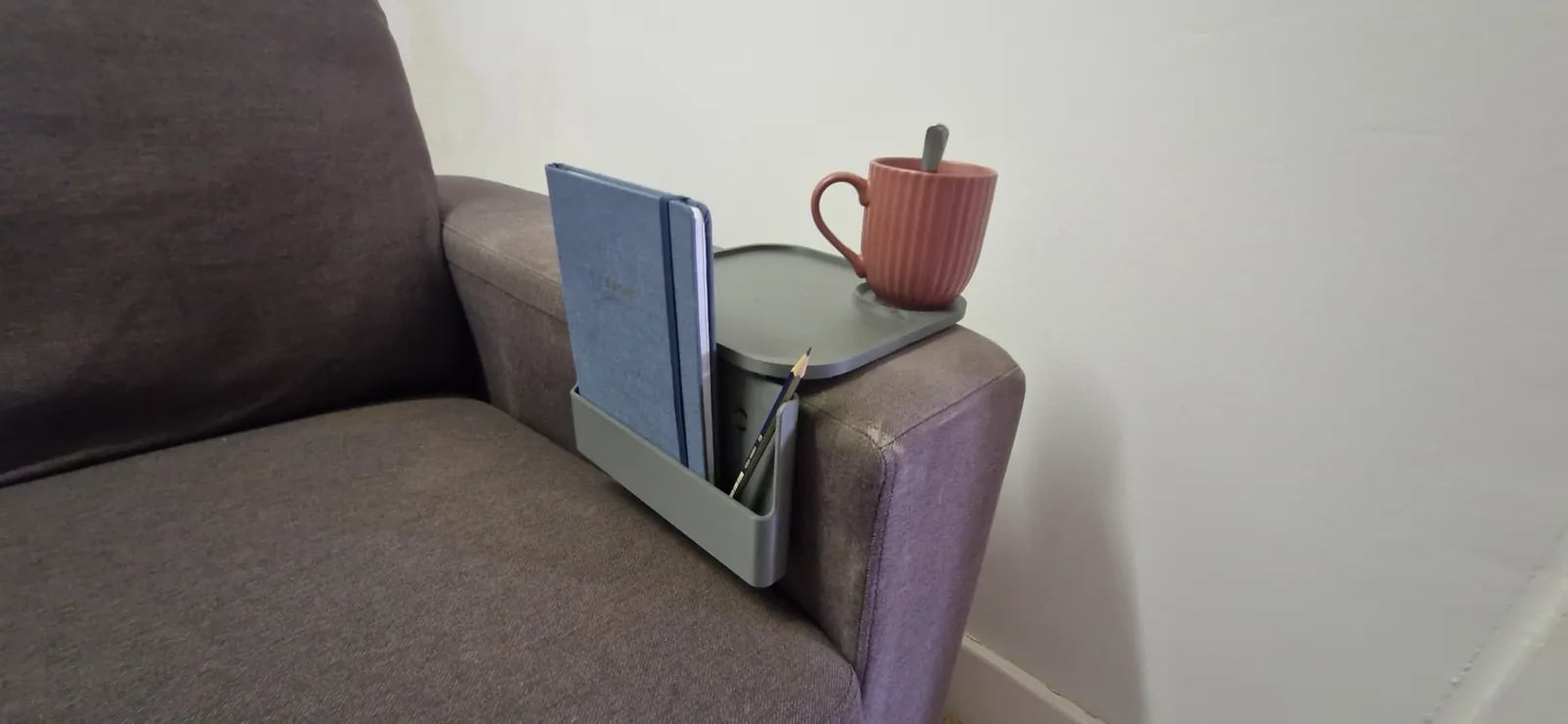 couch cupholder plate 3d model