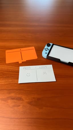 SWITCHNOTE | CONSOLE STICKY NOTE HOLDER 3d model