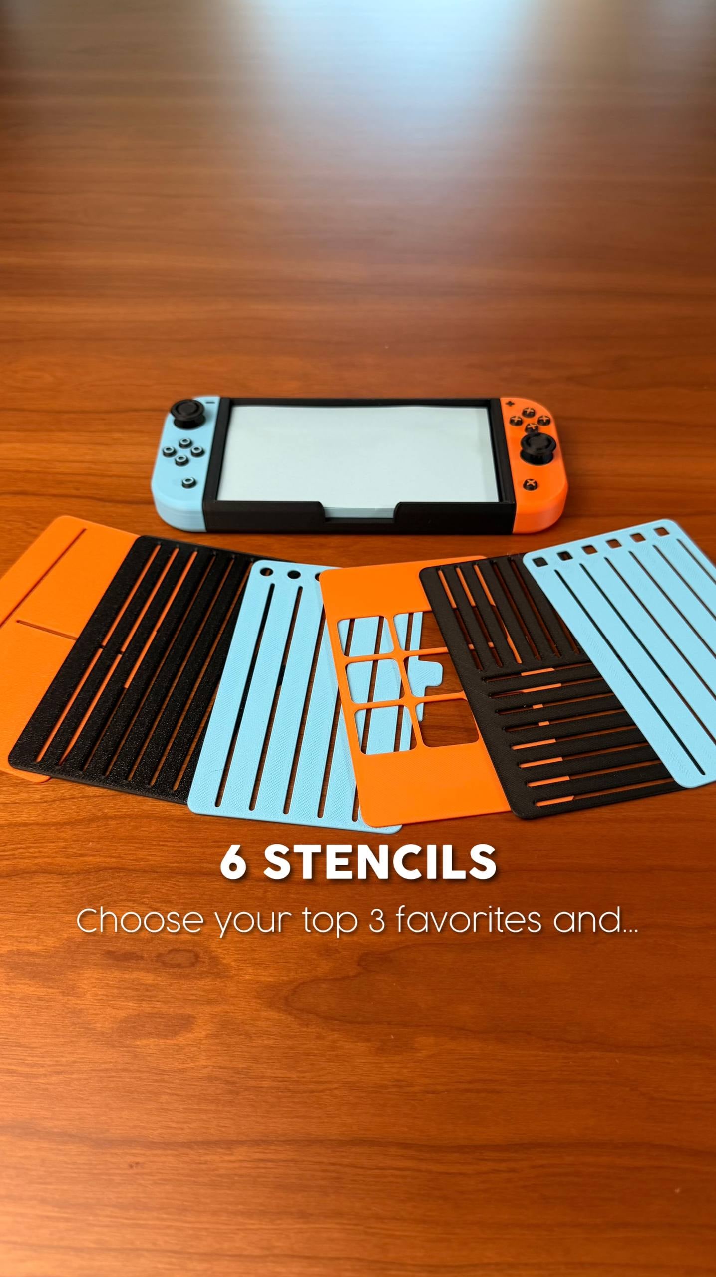 SWITCHNOTE | CONSOLE STICKY NOTE HOLDER 3d model